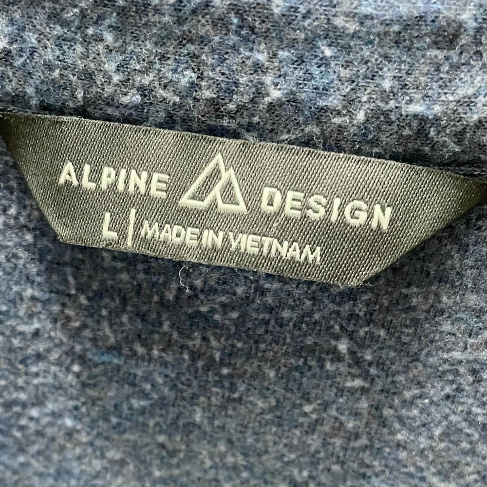 Alpine Design Button Down Shirt Shacket Size L - image 6